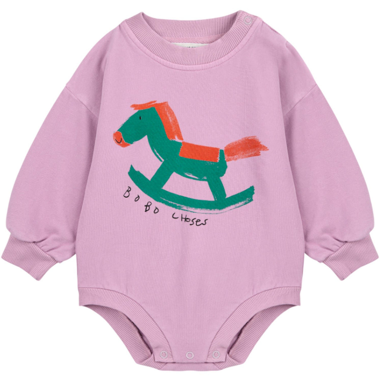 Bobo Choses Lavender Rocking Horse Body Collegegenser