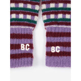 Bobo Choses Purple Jacquard Long Hansker