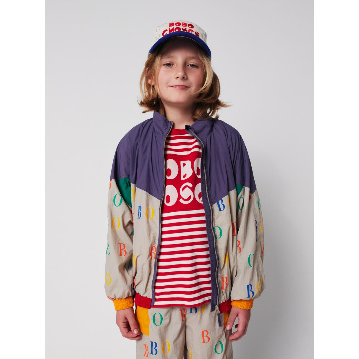 Bobo Choses Multicolor Multicolor Bobo All Over Tracksuit Jakke