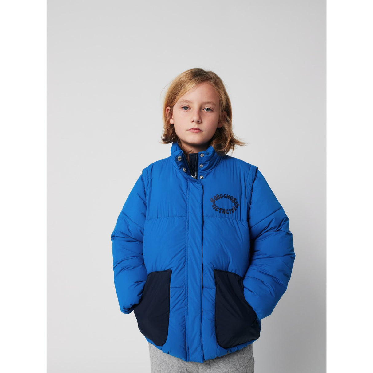 Bobo Choses Blue Tic Tac Toe Vattert Anorak
