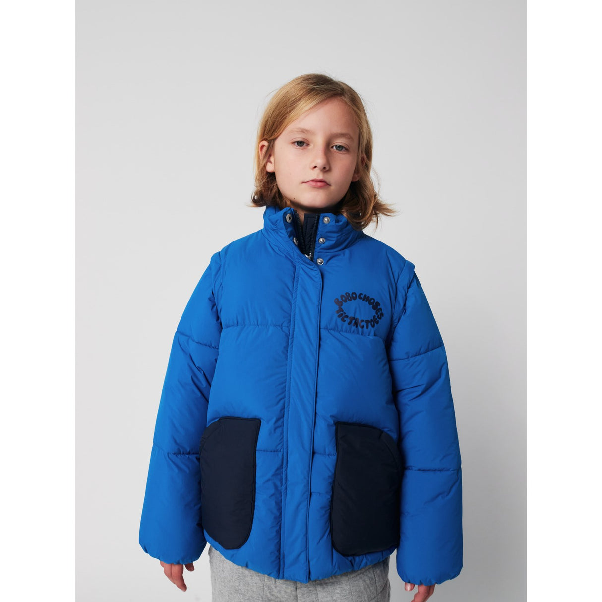 Bobo Choses Blue Tic Tac Toe Vattert Anorak