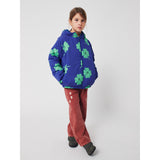 Bobo Choses Purple Lucky Clover All Over Vendbar Anorak