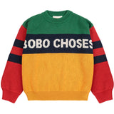 Bobo Choses Multicolor Farge Block Jumper