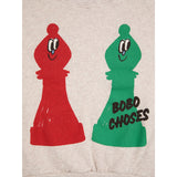 Bobo Choses Offwhite Checkmate Collegegenser