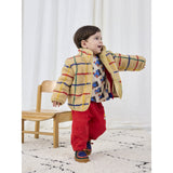 Bobo Choses Offwhite Stripe Farge Sheepskin Jakke