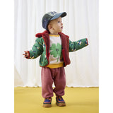Bobo Choses Green La Oca All Over Vendbar Sheepskin Jakke