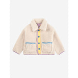 Bobo Choses Lavender Game Pawns All Over Vendbar Sheepskin Jakke