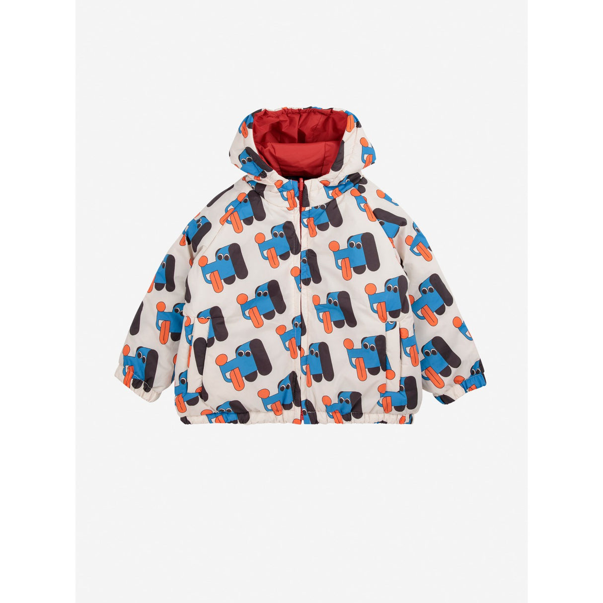 Bobo Choses Multicolor Doggy Mate All Over Vendbar Jakke