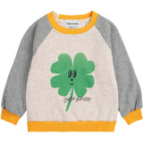 Bobo Choses Light Heather Grey Lucky Clover Collegegenser