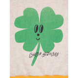 Bobo Choses Light Heather Grey Lucky Clover Collegegenser