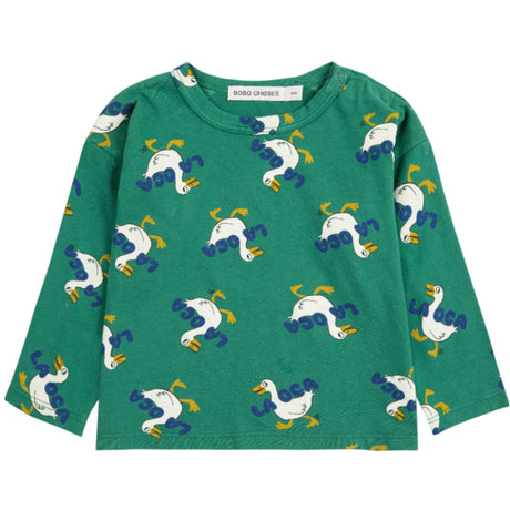 Bobo Choses Green La Oca All Over T-Shirt