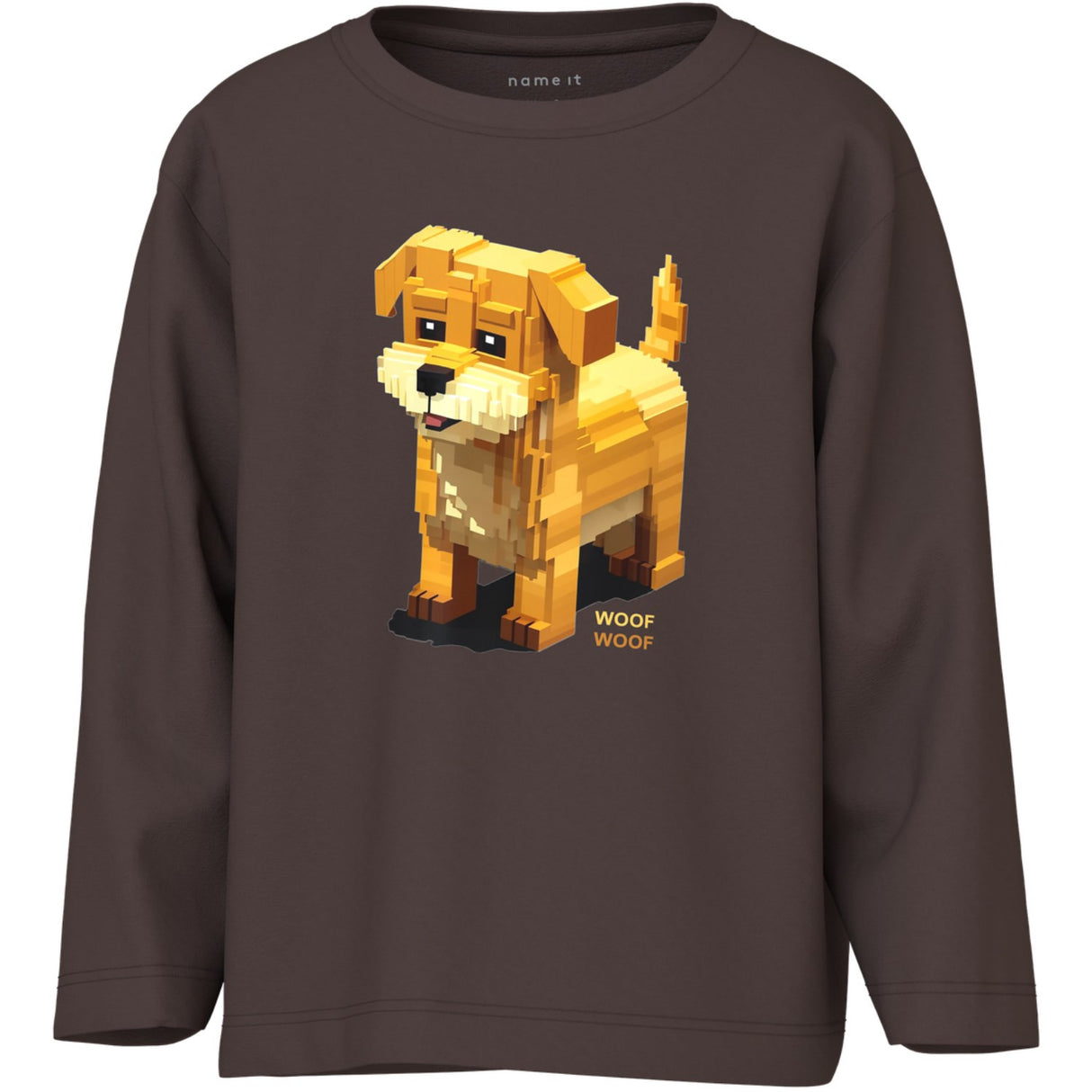 Name It Seal Brown Nmmsalan Ls Nreg Topp