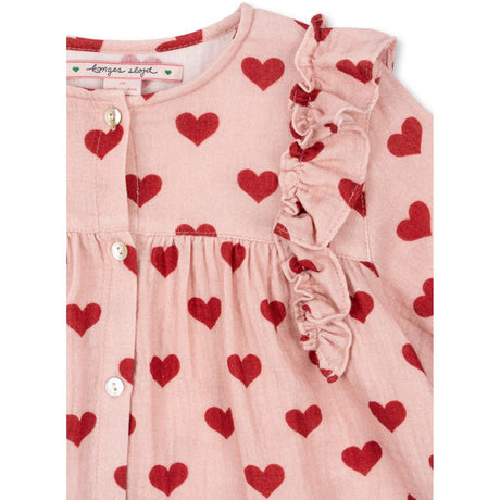 Konges Sløjd Amour Mellow Coco Frill Skjorte GOTS