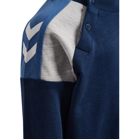 Hummel Dress Blues Mini Reg Block Collegegenser