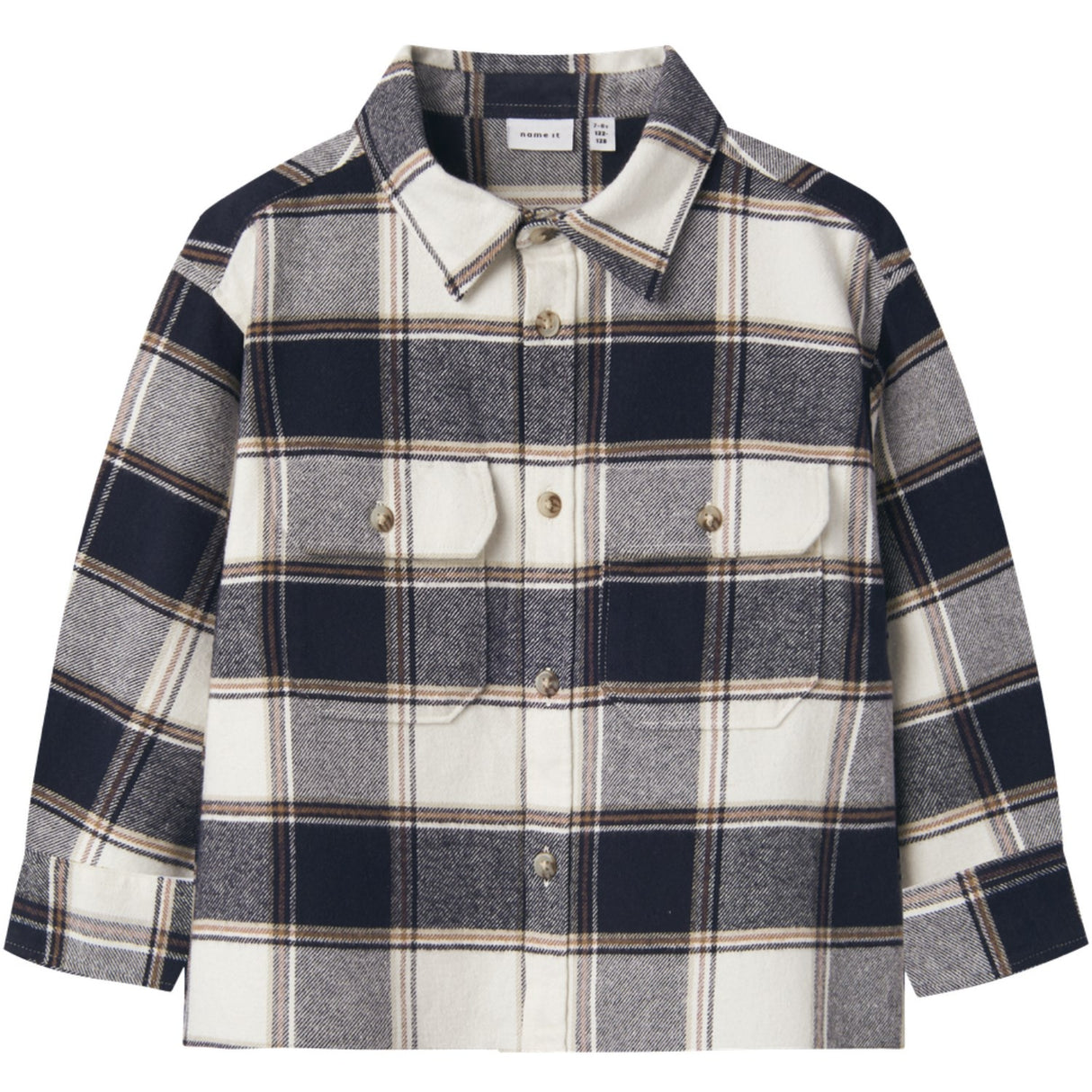 Name It Navy Blazer Nmmtamol Os Ls Skjorte