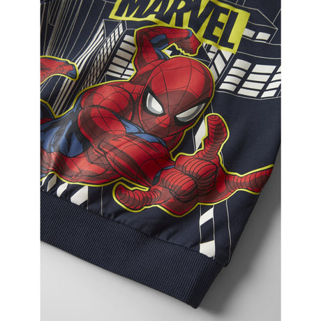 Name It Navy Blazer Nmmdion Spider Nreg Sweat Unb Noos Mar