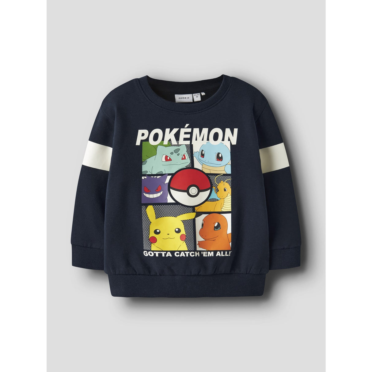 Name It Navy Blazer Nmmjussy Pokemon Nreg Sweat Bru Noos Sky