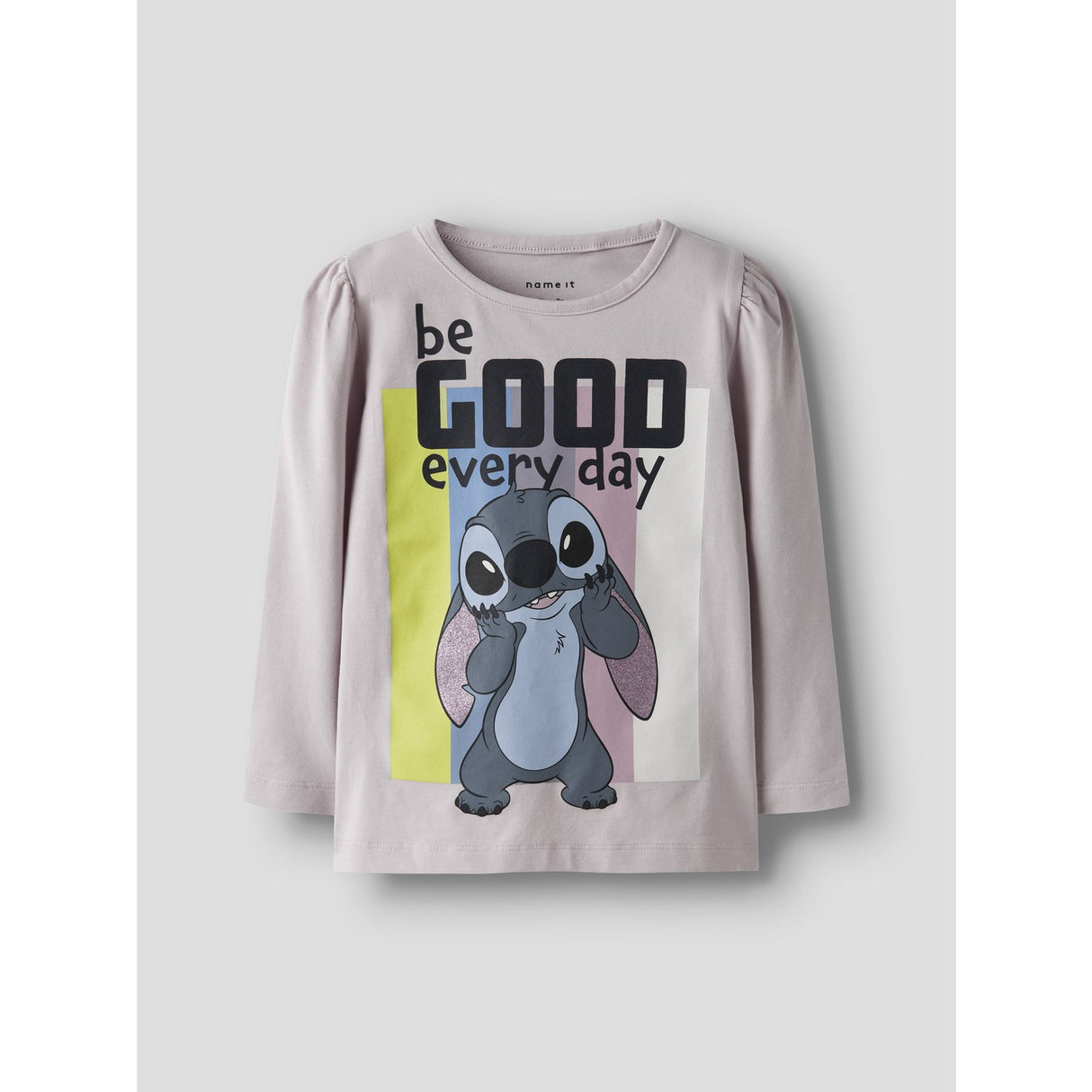 Name It Lilac Marble Nmfdiana Stitch Ls Topp Box Noos Wdi