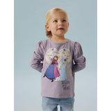 Name It Lavender Gray Nmfdora Frozen Ls Topp Box Wdi