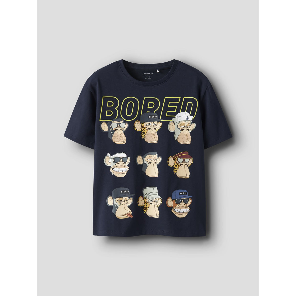 Name It Navy Blazer Nkmdrey Bod Ss Nreg Topp Box Sky