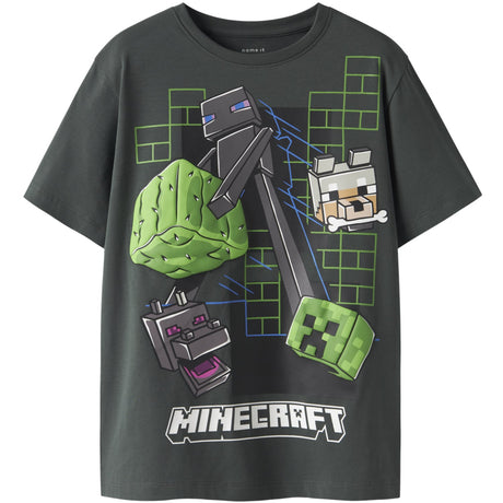 Name It Urban Chic Nkmjuke Minecraft Ss Nreg Topp Box Bfu