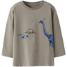 Name It Vintage Khaki Nmmbart Ls Nreg Topp Box