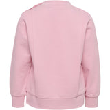 Hummel Pink Nectar Mini Reg Pintuck Collegegenser
