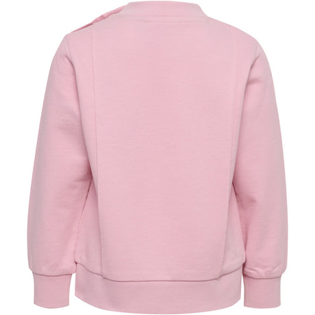 Hummel Pink Nectar Mini Reg Pintuck Collegegenser