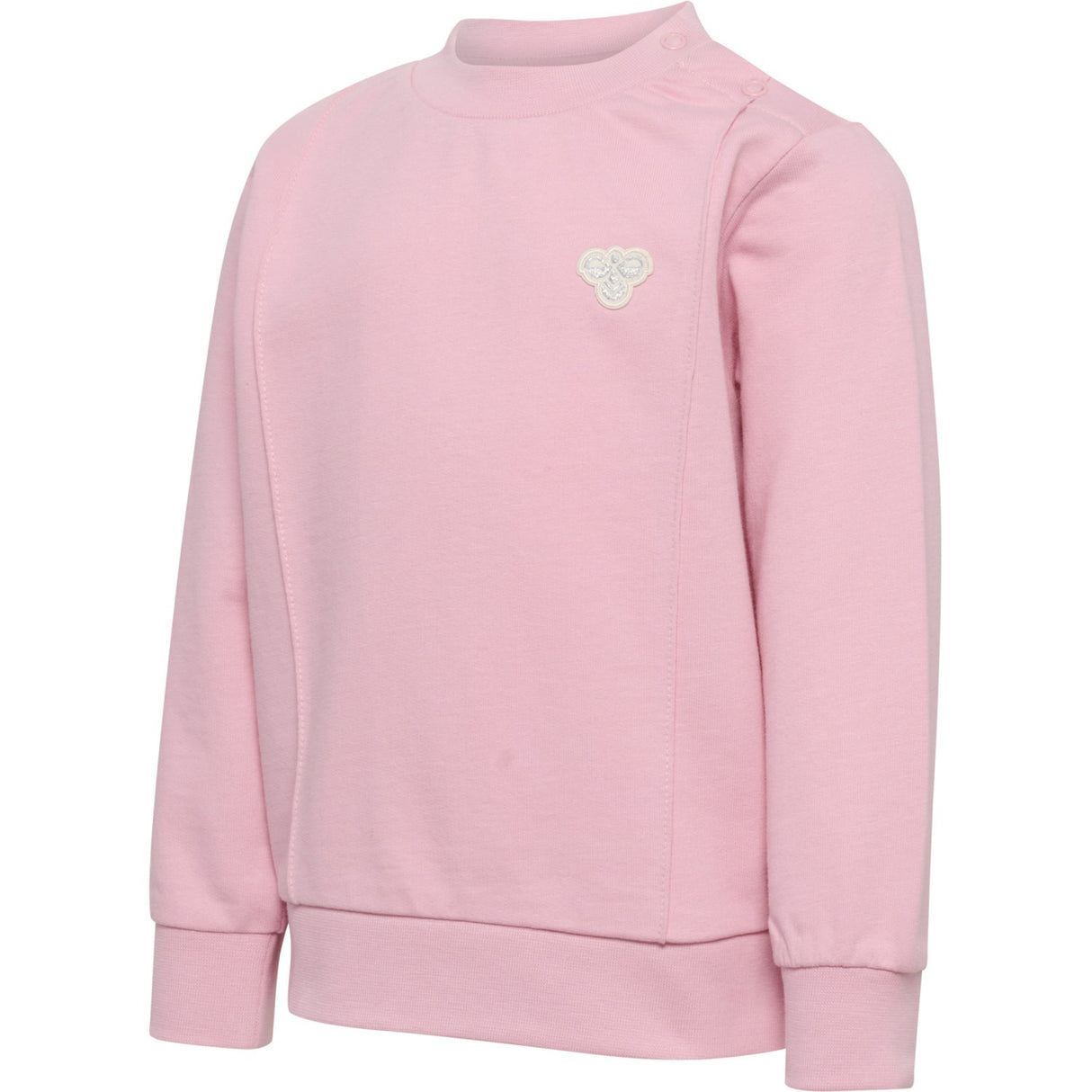 Hummel Pink Nectar Mini Reg Pintuck Collegegenser