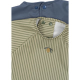 Konges Sløjd Tea Stripe/Flint Stone 2 Pakke Dinner Smekke Med Ermer