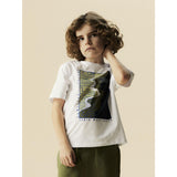 Name It Bright White Nkmhansy Ss Nreg Topp Box Pb