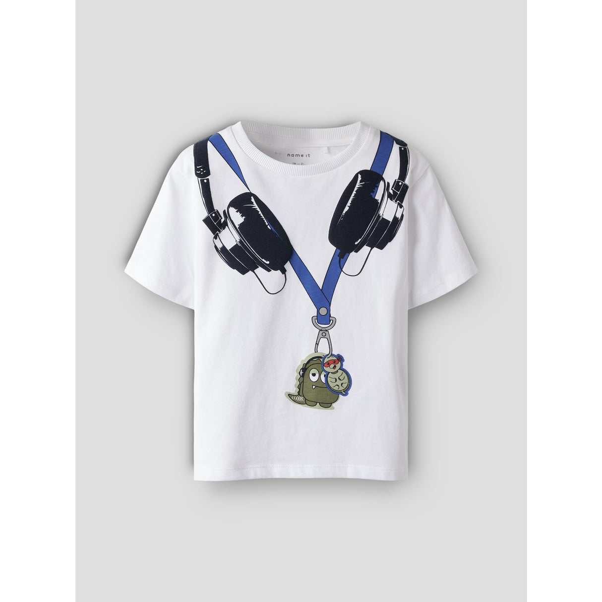 Name It Bright White Nmmhenni Ss Nreg Topp Box Pb