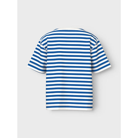 Name It Nautical Blue Nmmjesper Ss Nreg Topp Box Pb