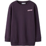 Name It Blackberry Wine Nkfbellis Ls Nreg Sweat Unb Box Pb