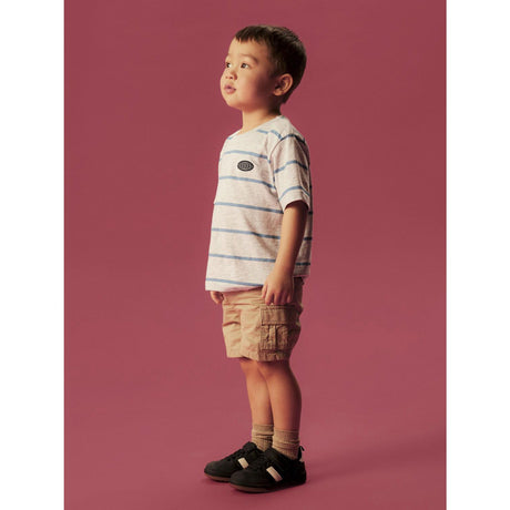 Name It Aluminium Nmmryan Straight Cargo Shorts 1060-Dn Tb