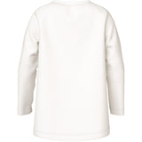 Name It Cloud Dancer Teddy Bear Nmfviolet Ls Loose Topp