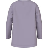Name It Lavender Gray 3 Teddy Bears Nmfviolet Ls Loose Topp