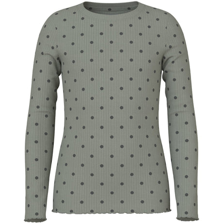 Name It Shadow Urban Chic Dot Nmfvemma Ls Slim Topp