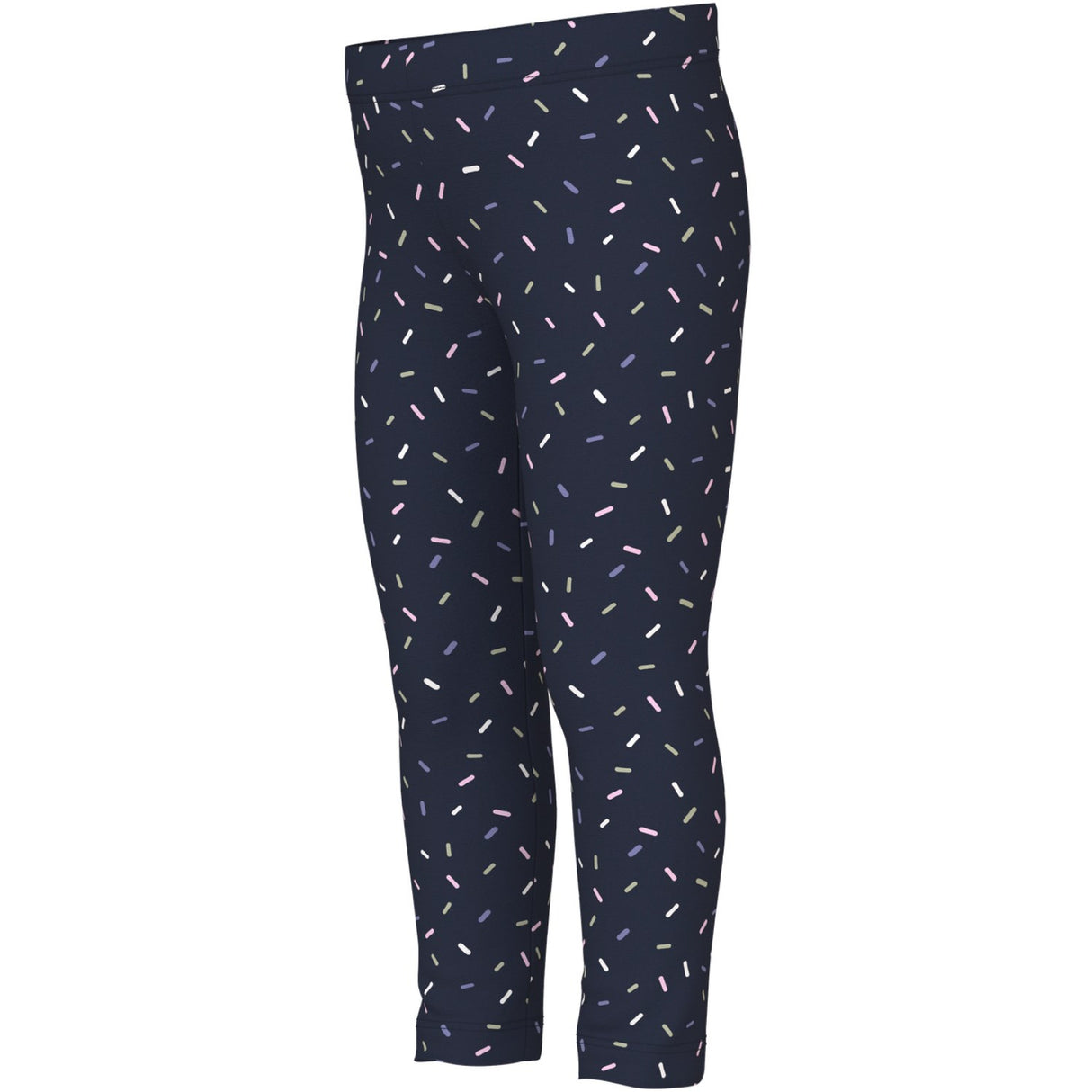 Name It Navy Blazer Sprinkles Nmfvivian Aop Leggings