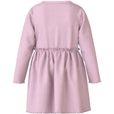 Name It Dawn Pink Tulip Nmfvemma Ls Kjole