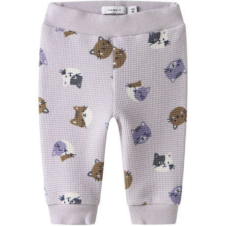 Name It Lilac Marble Nbftammie Bukser