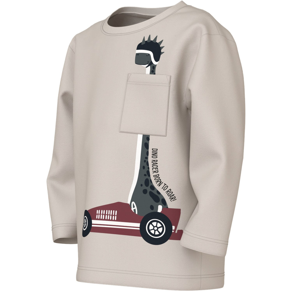 Name It Pumice Stone Dino Racer Nmmvilian Ls Nreg Topp