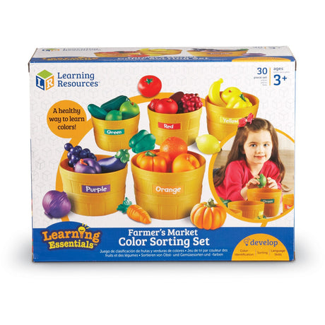 Learning Resources® Farmer's Market Colour Sorting Sett