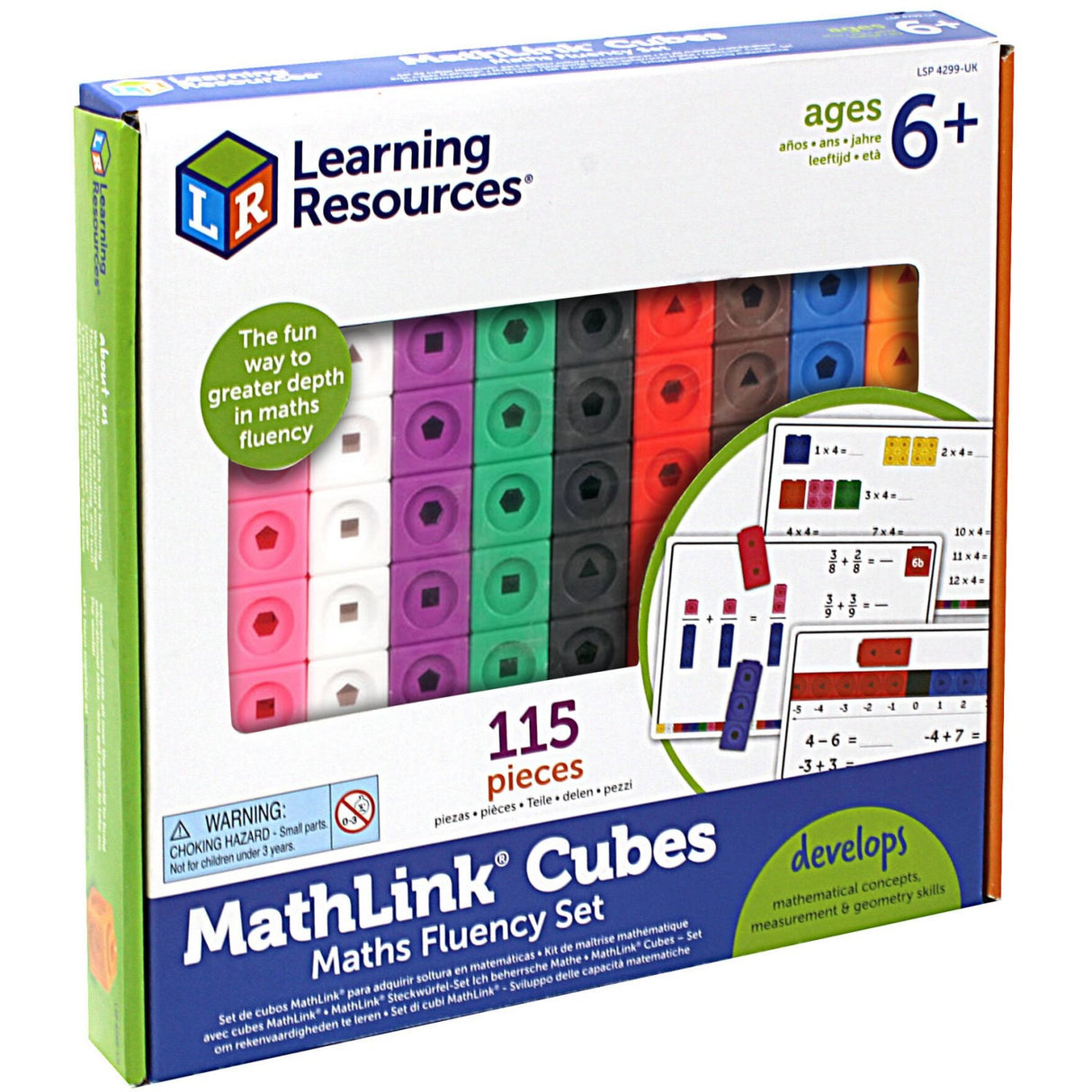 Learning Resources® MathLink® Cubes Maths Fluency Sett
