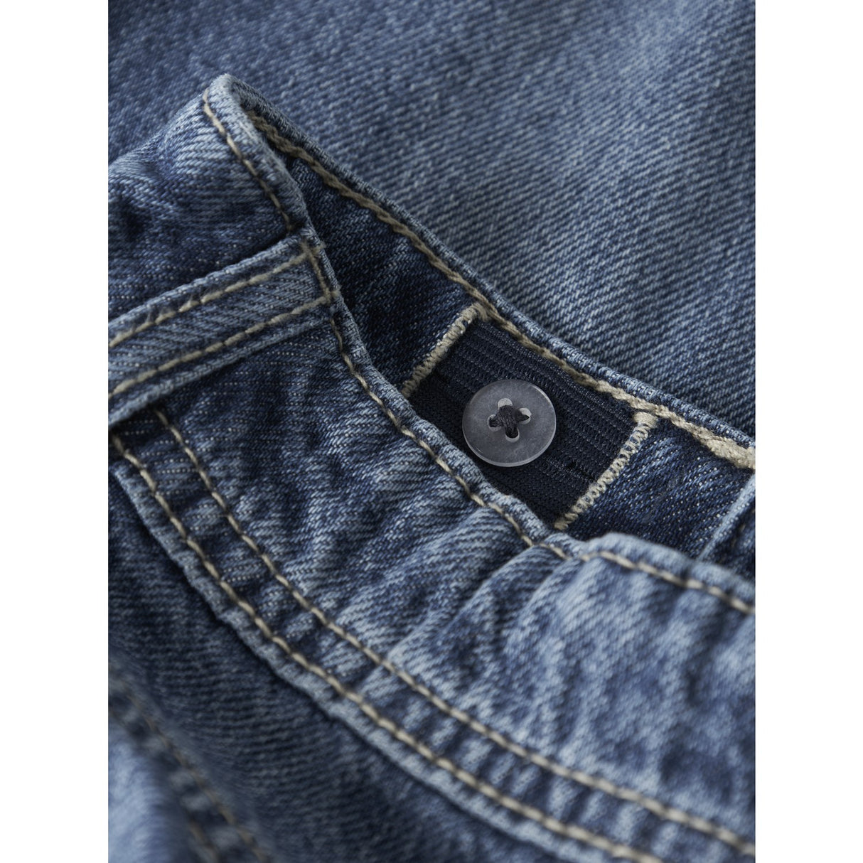 Name It Medium Blue Denim Nkmryan Straight Jeans 5950-Dm Noos