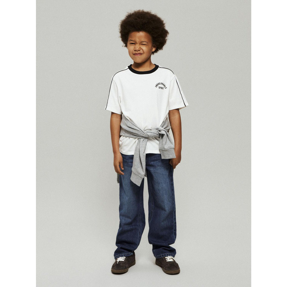 Name It Medium Blue Denim Nkmryan Straight Jeans 5950-Dm Noos