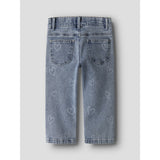 Name It Medium Blue Denim Nmfrose Straight Laser Jeans 2583-Gy B