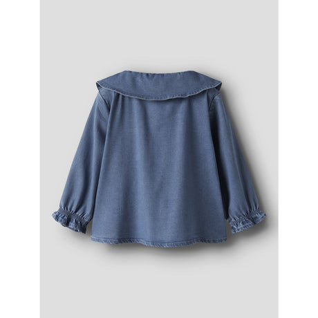 Name It Medium Blue Denim Nmfsophy Ls Dnm Skjorte 2533-Yb T