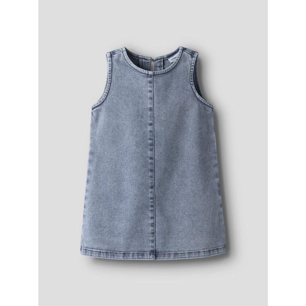 Name It Medium Blue Denim Nmfamelia Sl Dnm Kjole 2188-Gy T