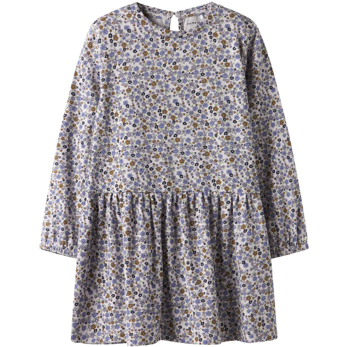 Name It Lilac Marble Nmftuline Ls Kjole